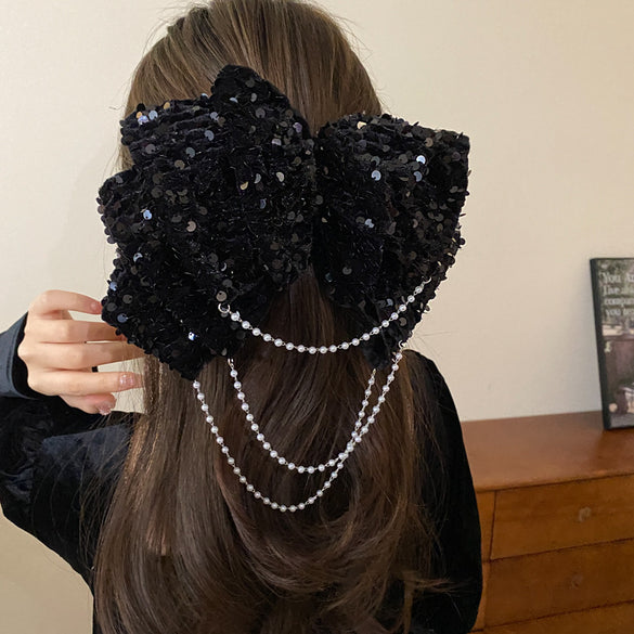 Women'S Sweet Bow Knot Cloth Hair Clip