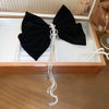 Women'S Sweet Bow Knot Cloth Hair Clip