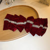 Women'S Sweet Bow Knot Cloth Hair Clip