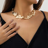 Elegant Glam Geometric Alloy Plating Women's Bracelets Earrings Necklace