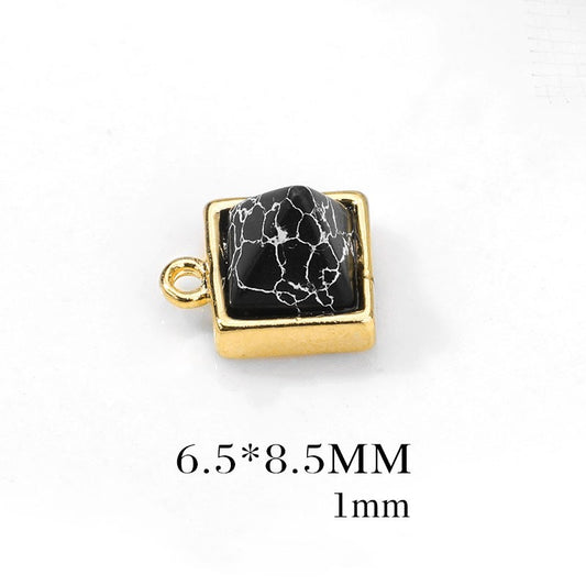 1 Piece Simple Style Geometric Metal Plating Pendant Jewelry Accessories