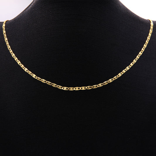 Hip-hop Classic Style Flower Copper Plating 18k Gold Plated Necklace