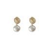 1 Pair Elegant Retro Geometric Freshwater Pearl Earrings