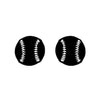 1 Pair Simple Style Solid Color Stainless Steel Irregular Plating Silver Plated Ear Studs