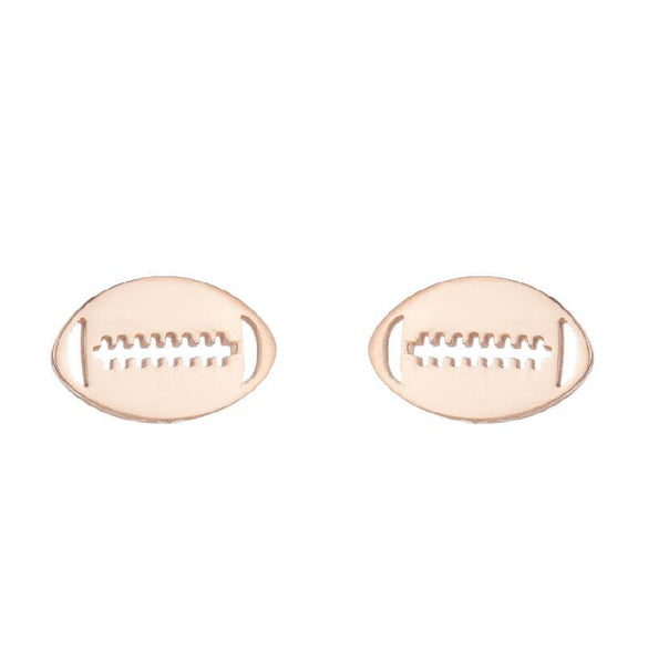 1 Pair Simple Style Solid Color Stainless Steel Irregular Plating Silver Plated Ear Studs