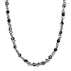 Simple Style Geometric Beaded Opal Titanium Steel Irregular Unisex Pendant Necklace