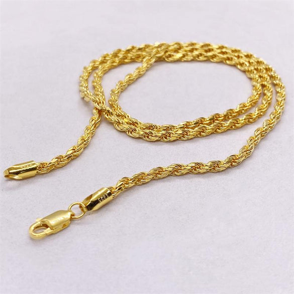 Sterling Silver Simple Style Solid Color Plating Necklace