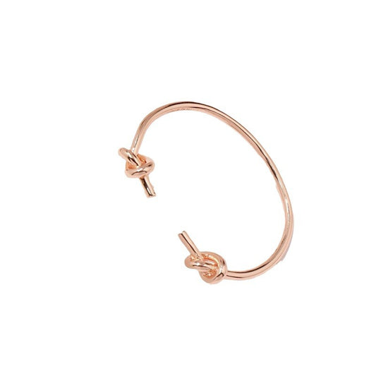 Copper Simple Style Classic Style Bow Knot Knot Bangle