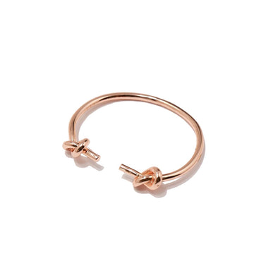 Copper Simple Style Classic Style Bow Knot Knot Bangle