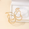 Nordic Style Solid Color Alloy Wholesale Bangle
