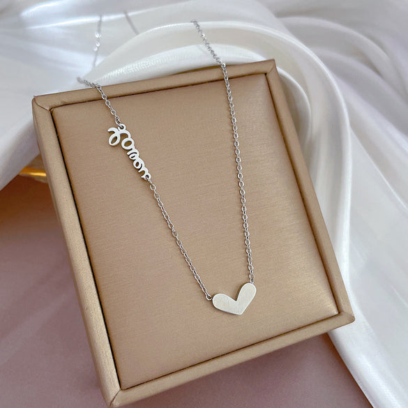 Simple Style Geometric Gourd Stainless Steel Plating Rhinestones Pendant Necklace