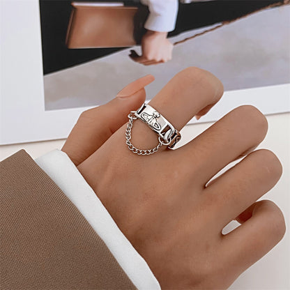 Fashion Planet Alloy Plating 14k Gold Plated Women's Open Ring
