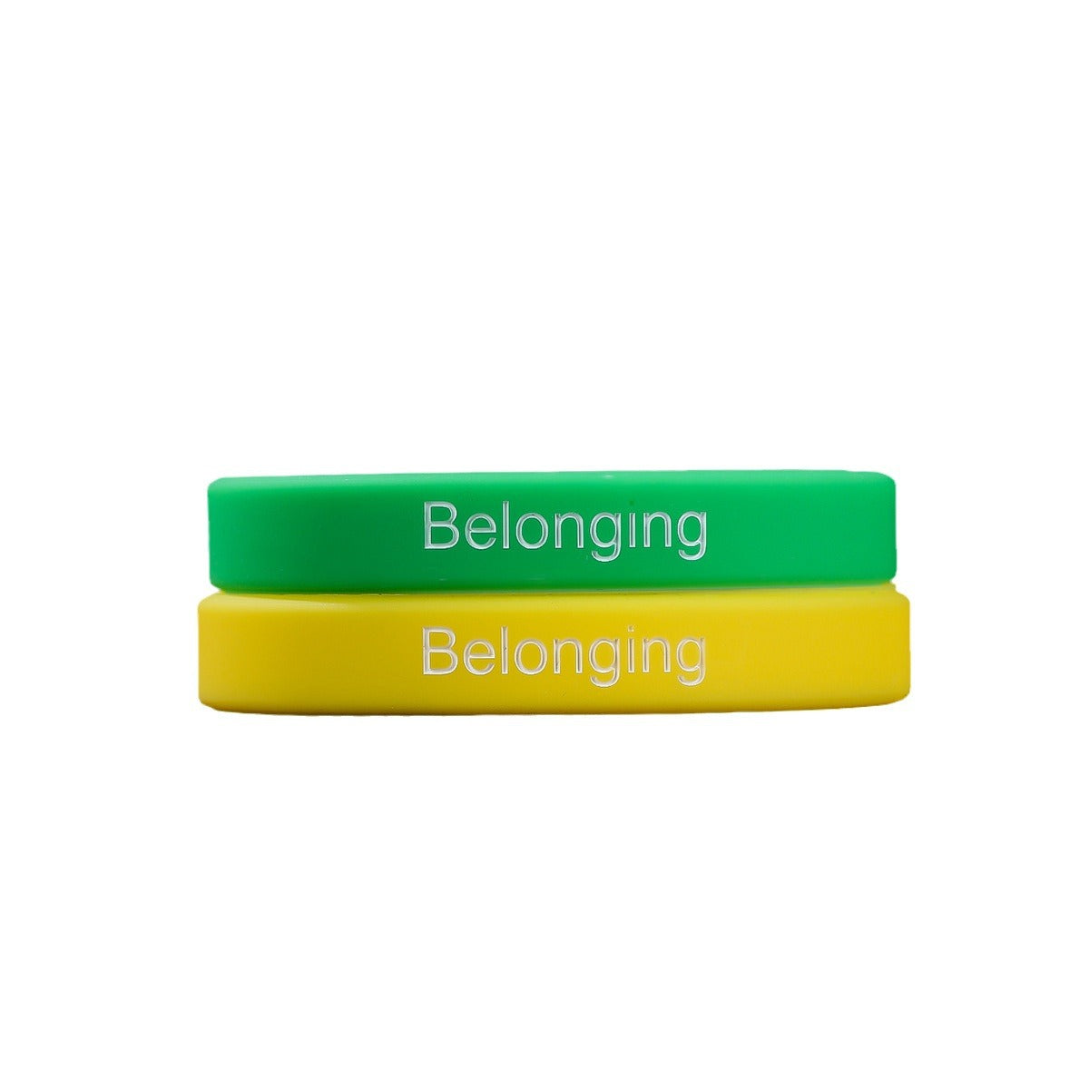 Simple Style Letter Silica Gel Wholesale Wristband