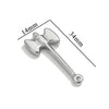 1 Piece 304 Stainless Steel Scissors Axe Polished Pendant