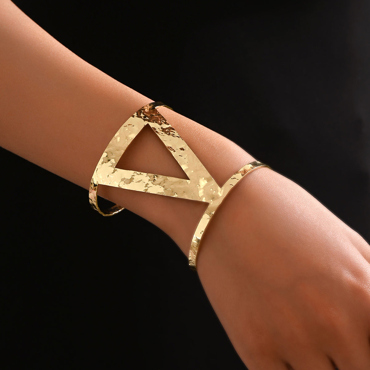 Simple Style Streetwear Solid Color Iron Wholesale Bangle