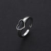 Wholesale Jewelry Cute Shiny Letter Alloy Asymmetrical Open Rings