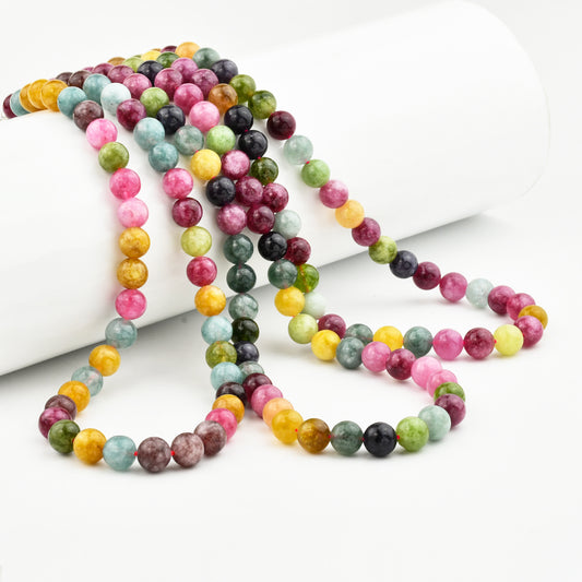 Simple Style Colorful Beaded Beaded Women's Choker