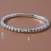 Simple Style Solid Color Iron alloy Inlay Rhinestones Women's Bracelets