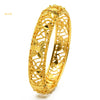 IG Style Simple Style Solid Color 24K Gold Plated Alloy Wholesale Bangle