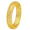 IG Style Simple Style Solid Color 24K Gold Plated Alloy Wholesale Bangle