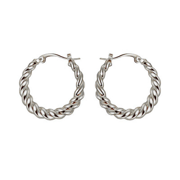 1 Pair Round Plating Copper 18k Gold Plated Earrings