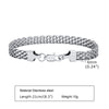 Simple Style Commute Mesh 201 Stainless Steel Plating Braid 18K Gold Plated Men'S Bracelets