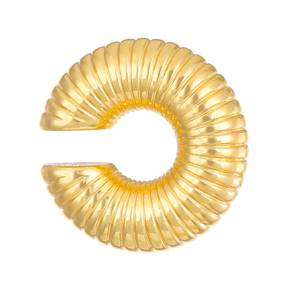 1 Piece 1 Pair IG Style Basic Modern Style C Shape Geometric Plating CCB Alloy Ear Cuffs