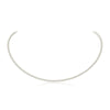 Casual Simple Style Round Imitation Pearl Titanium Steel Wholesale Necklace