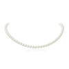 Casual Simple Style Round Imitation Pearl Titanium Steel Wholesale Necklace