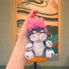 Cute Animal Pp Cotton Women'S Bag Pendant Keychain