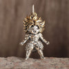 Simple Style Human Alloy Plating Unisex Pendant Necklace