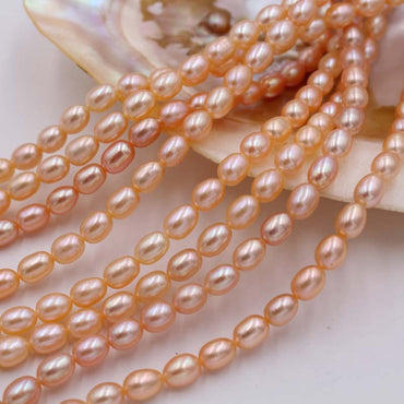 Ethnic Style Solid Color Baroque Pearls Beaded 1 Set