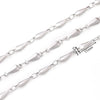 1m/Package 304 Stainless Steel Cuban Link Chain Lantern Chain Polished 11x2.5mm 13x4mm 9x7mm Jewelry Accessories