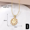 201 Stainless Steel Copper 18K Gold Plated Vintage Style Modern Style Simple Style Plating Inlay Portrait Heart Shape Zircon Pendant Necklace