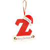 2023 Personalized Diy Name Christmas Decoration Wooden Pendant Letters Christmas Hanging Pendant Accessories
