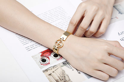 Korean Version Of Simple Fashion Personality Strap Creative Bracelet Valentine's Day Gift