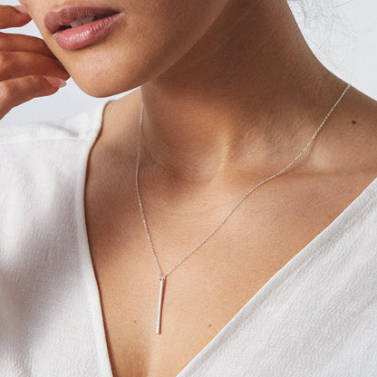 Fashion Geometric Single Pendant Stainless Steel  Women's Necklace