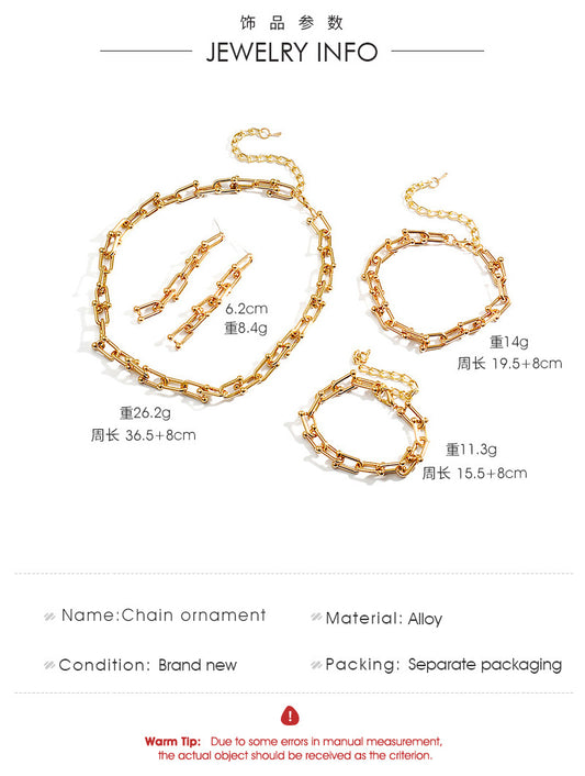 Simple Style Geometric Alloy Plating No Inlaid Women's Earrings