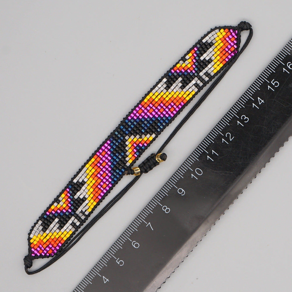 Fashion Geometric Beaded Miyuki Rice Bead Bracelet