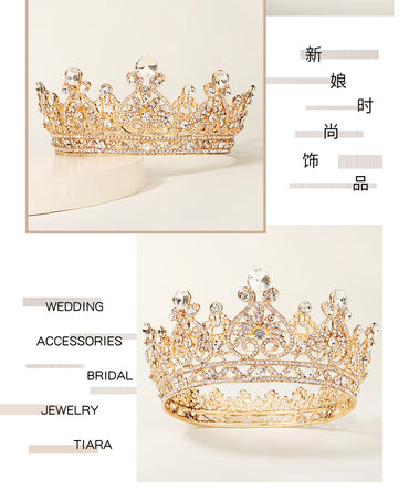 Bridal Head Accessories Retro Crown