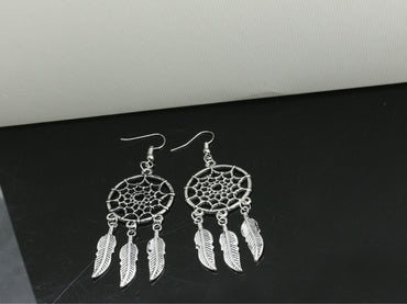 Fashion New Dream Catcher Feather Earrings For Women Wholesale