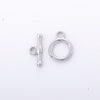 3 Sets Per Pack 18 * 20mm 24 * 7mm 304 Stainless Steel OT Buckle Heart Shape Solid Color OT Buckle Pendant Jewelry Buckle