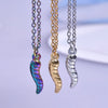 304 Stainless Steel 18K Gold Plated Basic Modern Style Classic Style Plating Chili Pendant Necklace