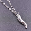 304 Stainless Steel 18K Gold Plated Basic Modern Style Classic Style Plating Chili Pendant Necklace