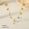 304 Stainless Steel 18K Gold Plated Casual Vintage Style Inlay Star Eye Butterfly Zircon Pendant Necklace