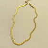 304 Stainless Steel 18K Gold Plated Classic Style Streetwear Plating Solid Color Necklace