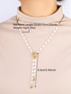 Wholesale Jewelry Modern Style Classic Style Sun Heart Shape 304 Stainless Steel Artificial Pearls 18K Gold Plated Inlay Pendant Necklace