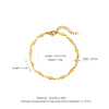Wholesale Jewelry Simple Style Commute Solid Color 304 Stainless Steel None 18K Gold Plated Bracelets Necklace