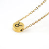 304 Stainless Steel 18K Gold Plated Simple Style Constellation Pendant Necklace