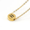 304 Stainless Steel 18K Gold Plated Simple Style Constellation Pendant Necklace